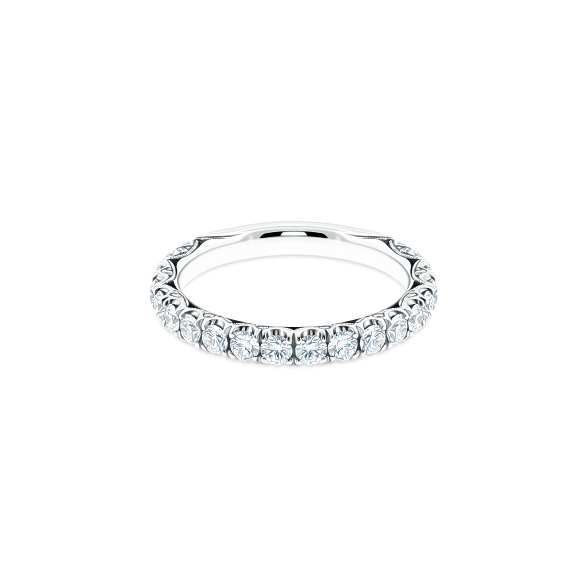 HT254525B Tacori Round Brilliant Cut Diamond Eternity Band