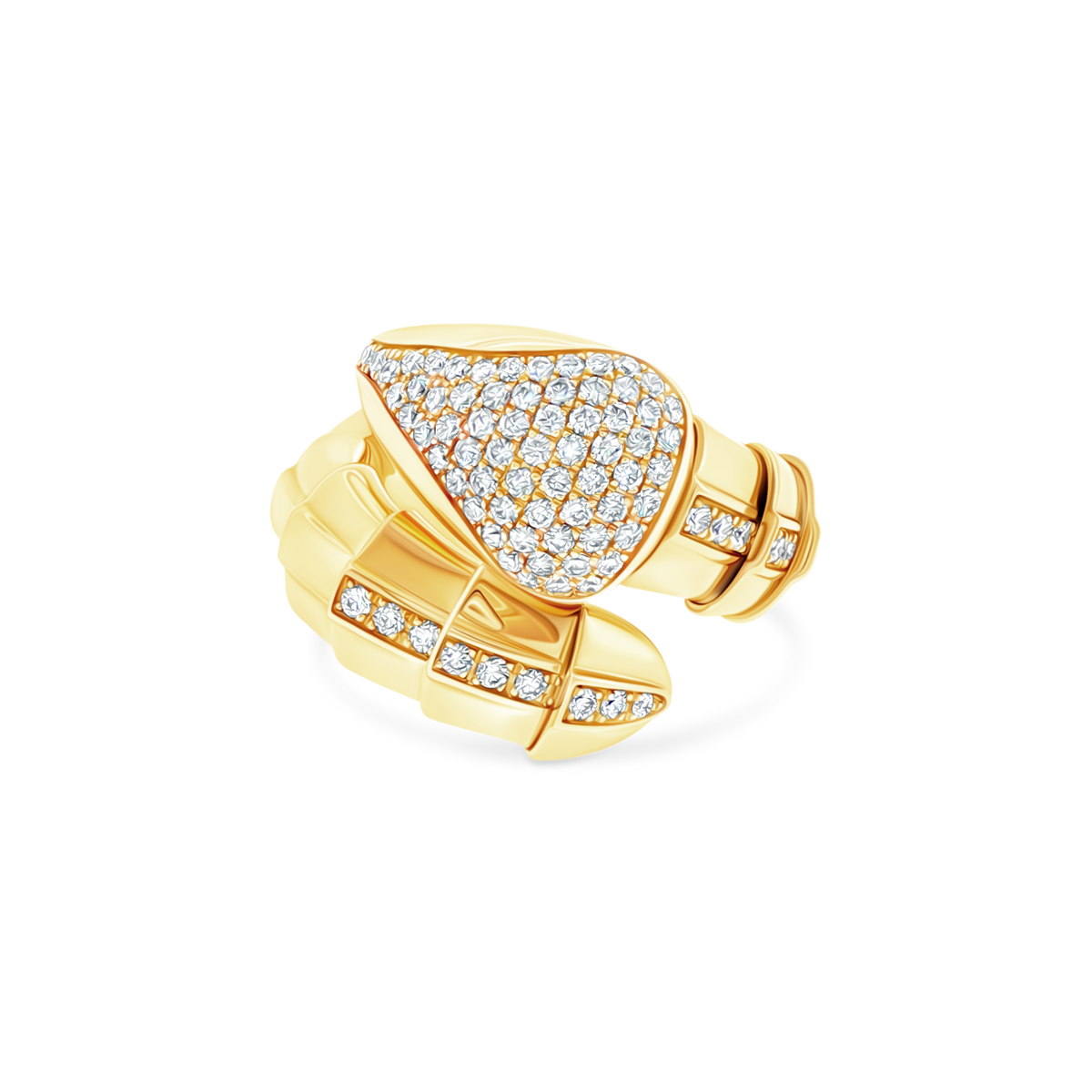 .90ct 18k Yellow Gold Diamond Ring, SKU 130-2046