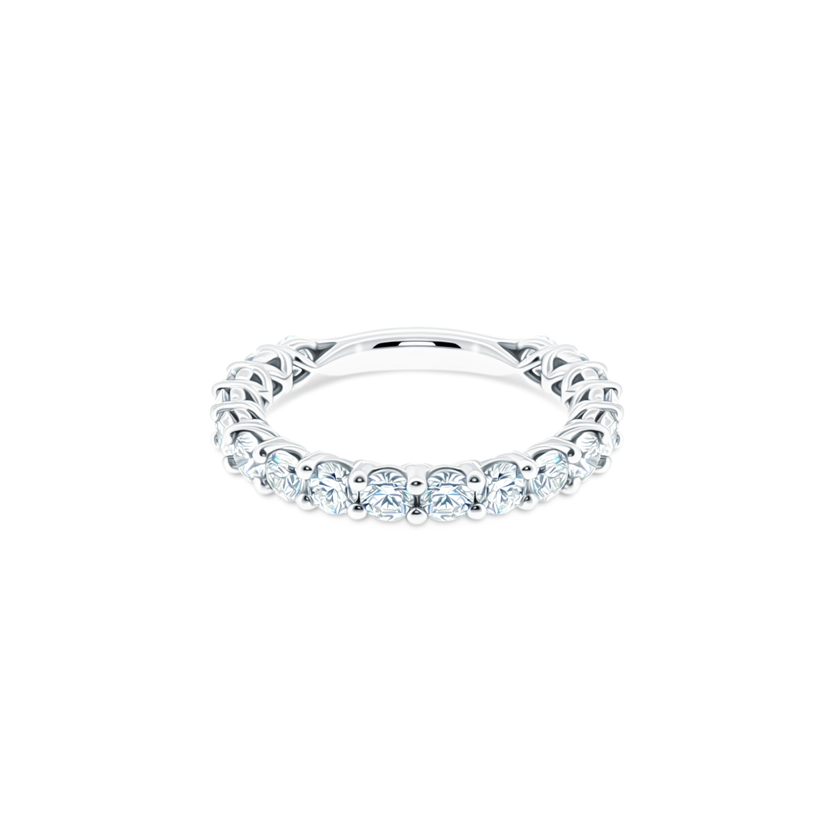 L-801W-3.0 Verragio Round Diamond Eternity Band