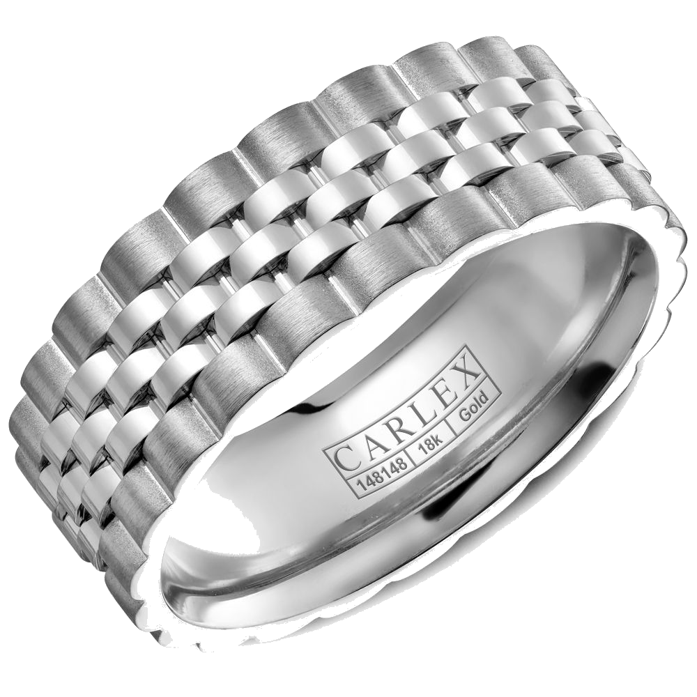 CX3-0012WWW Crown Ring Men's Band