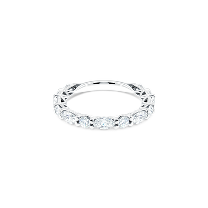 L-806W Verragio Marquise & Round Diamond Eternity Band