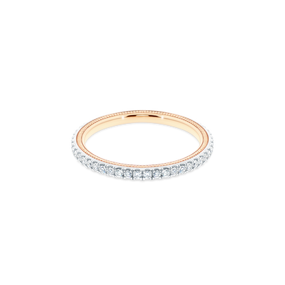 TR120W-2T Verragio Two-Tone Diamond Eternity Band