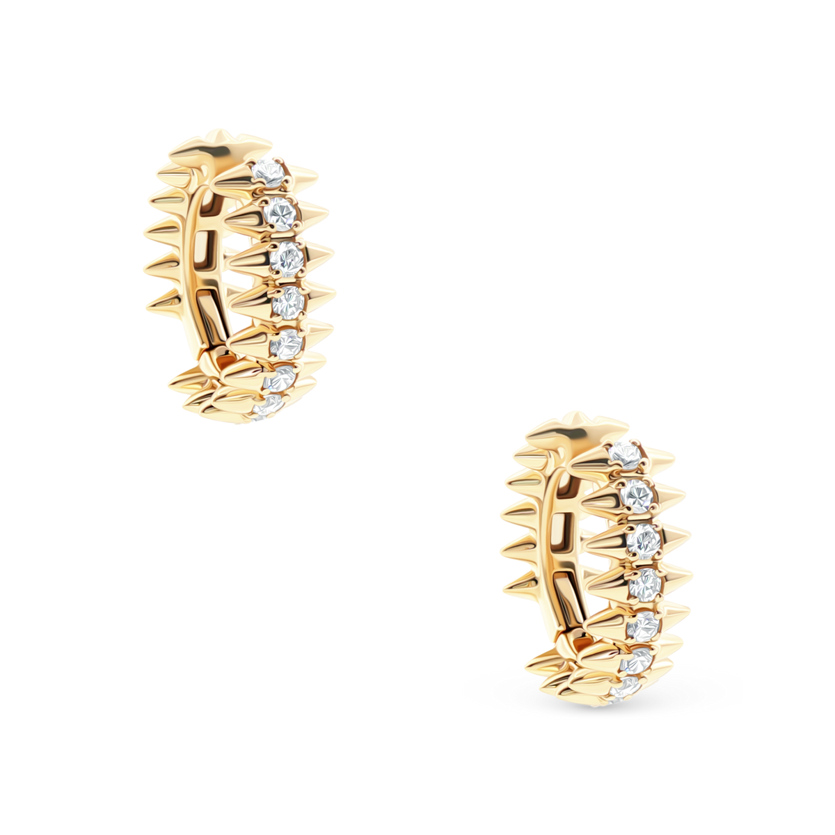 .16ct 14k Yellow Gold Diamond Ear Cuff, SKU 150-6541