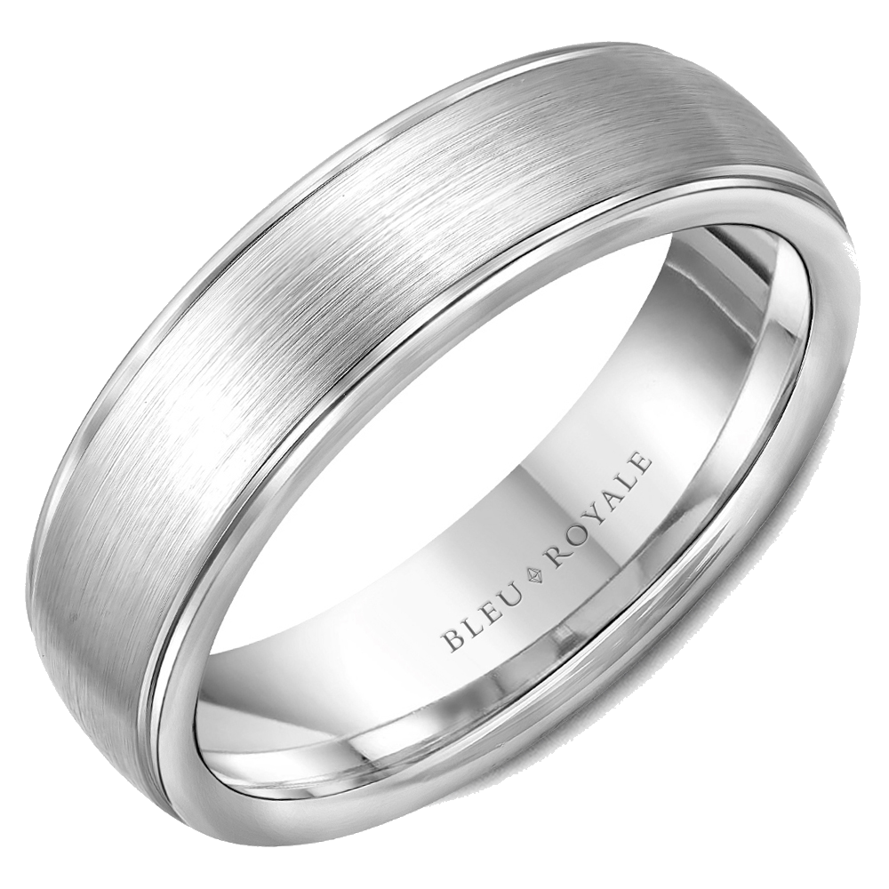Crown Ring Bleu Royale Men's Band | 14K Gold | RYL-004W65 — photo 1 of 2