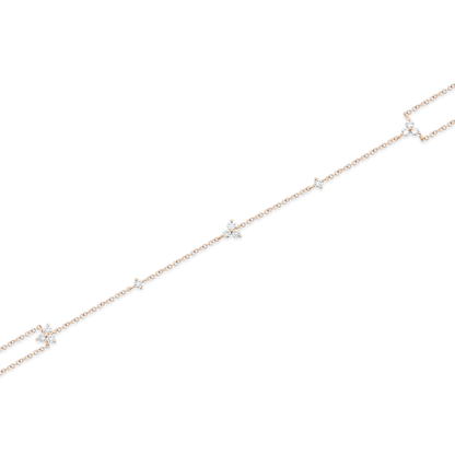 .33ct 14k Yellow Gold Diamond Hand Chain Bracelet, SKU 170-4160