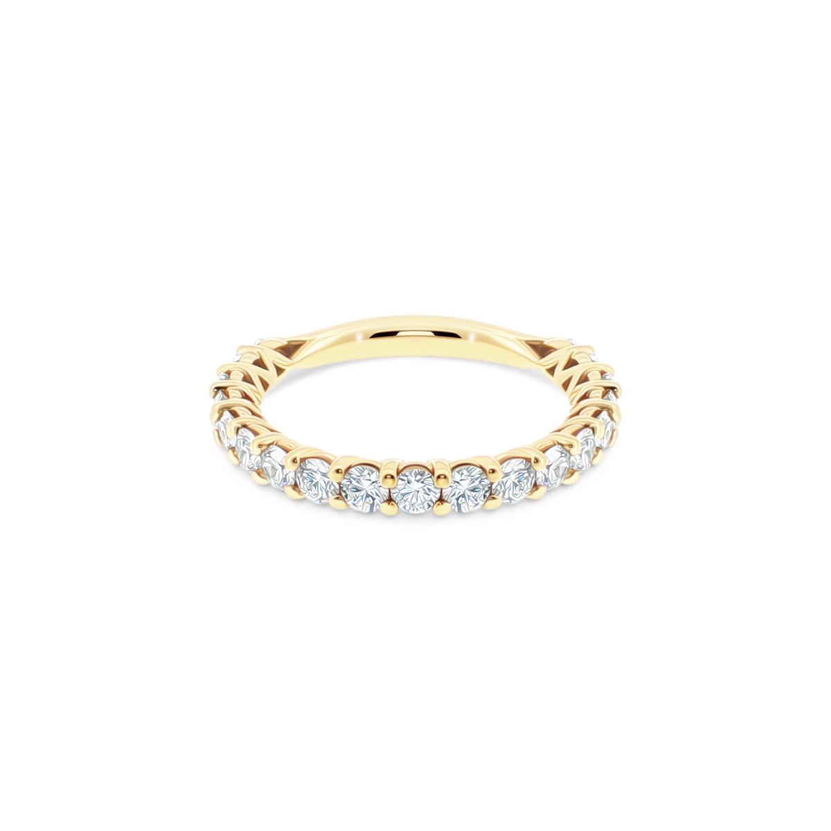 L-801W-2.5 Verragio Round Diamond Eternity Band