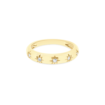.05ct 14k Yellow Gold Diamond Ring, SKU 130-2084
