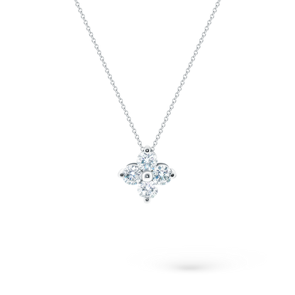 1.00ct 14k White Gold Diamond Pendant, SKU 160-5354