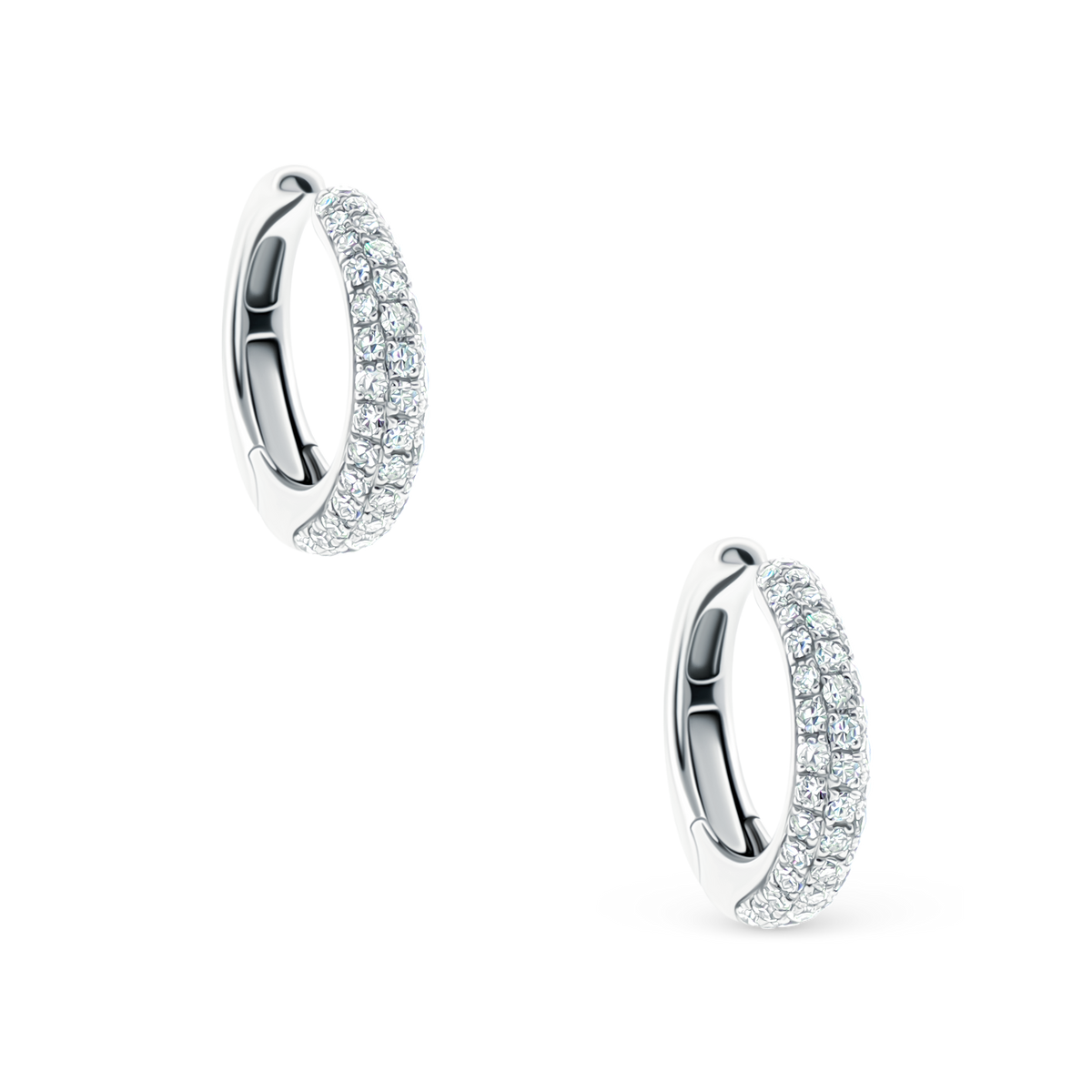 .21ct 14k White Gold Diamond Ear Cuff, SKU 150-6531