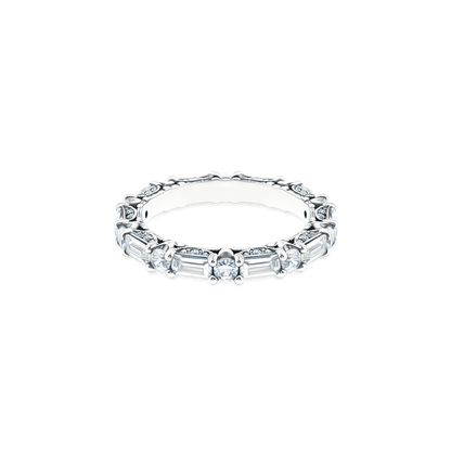 HT2682W65 Tacori Baguette & Round Diamond Eternity Band
