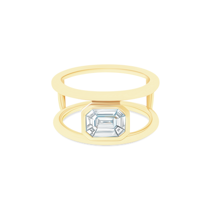 .55ct 18k Yellow Gold Diamond Ring, SKU 130-1988