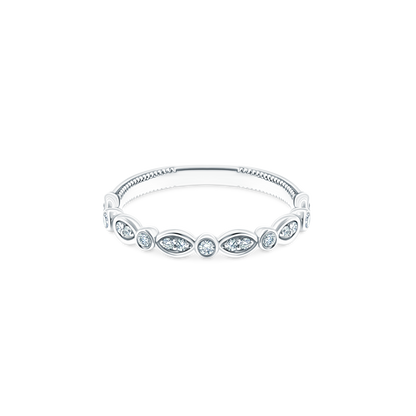 V-963W Verragio Marquise & Round Diamond Wedding Band