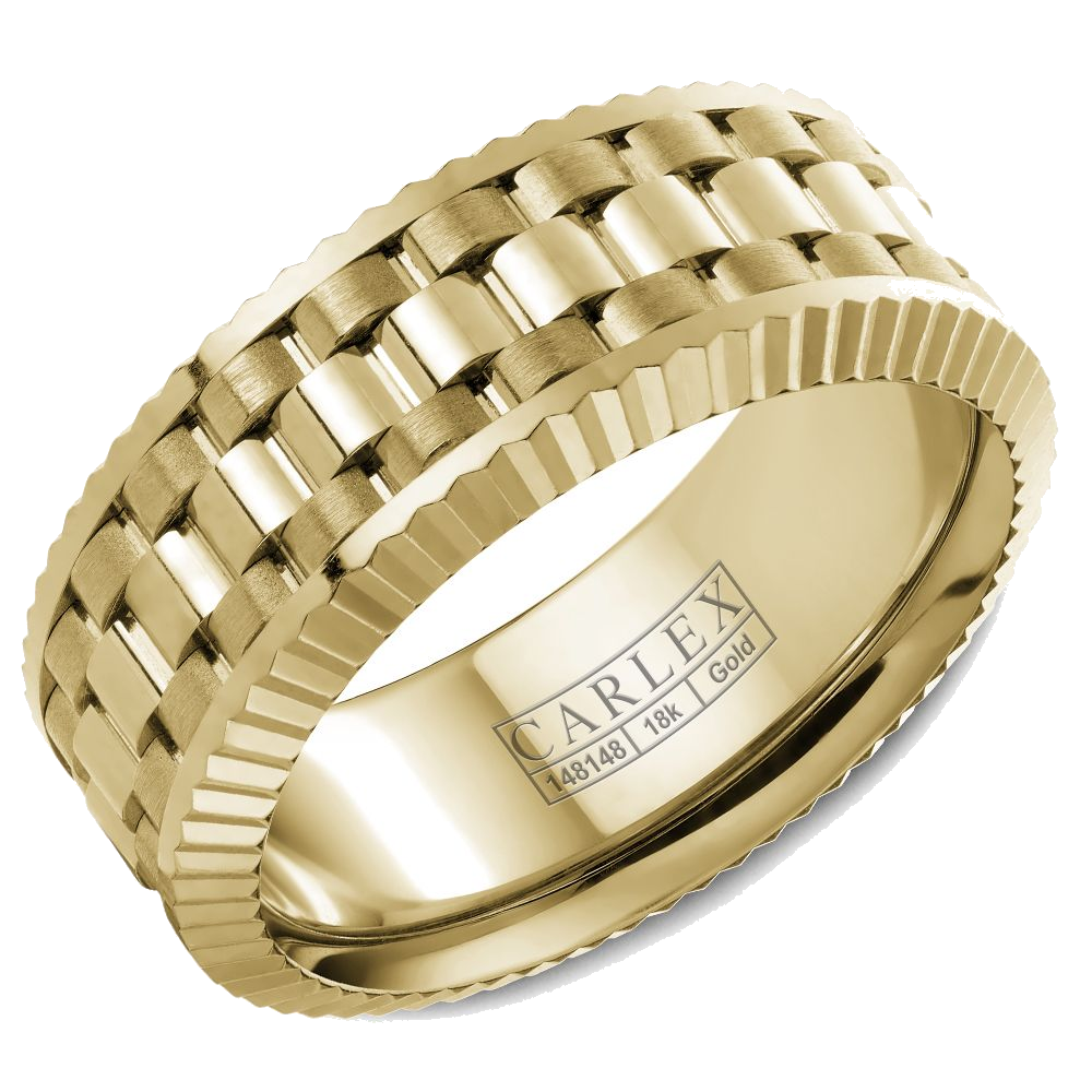CX3-0045YYY Crown Ring Men's Band