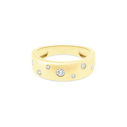 .17ct 14k Yellow Gold Diamond Ring, SKU 130-2081