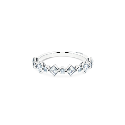 27294B12W Tacori Round Brilliant Cut Diamond Wedding Band