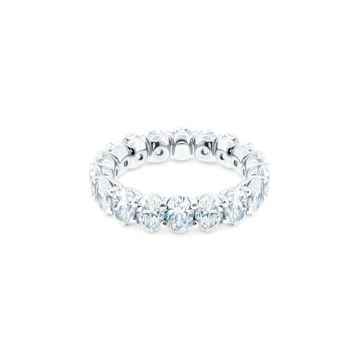 14k white gold diamond eternity band 110-5748