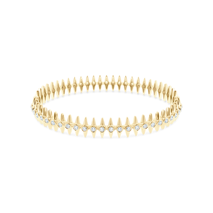 .56ct 14k Yellow Gold Diamond Bangle, SKU 170-4190