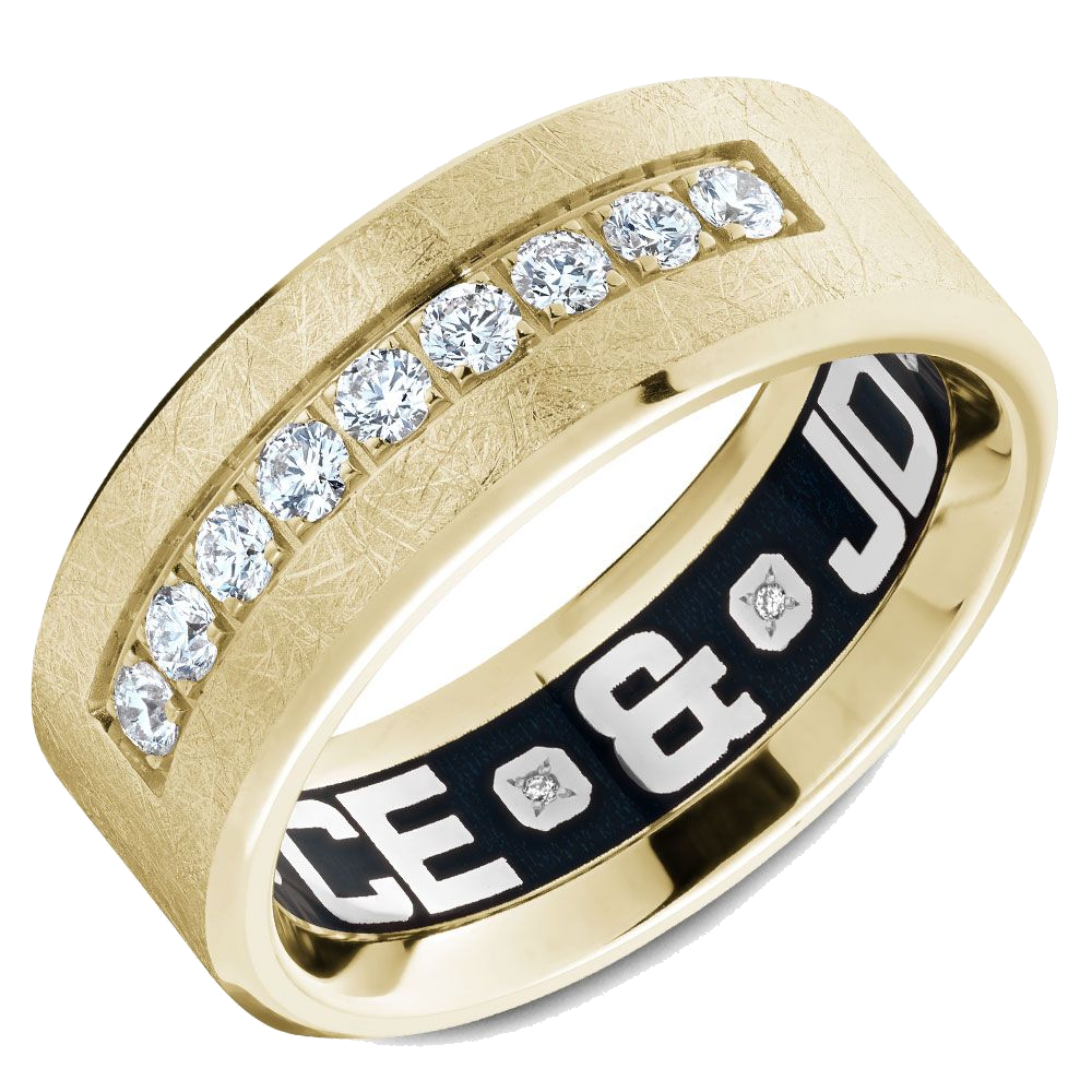 Crown Ring CARLEX G4 Men's Band | 18K Gold | CX4-0018Y — photo 1 of 2