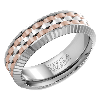 CX3-0004WRW Crown Ring Men's Band