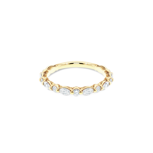272822B34 Tacori Round Brilliant Cut Diamond Wedding Band