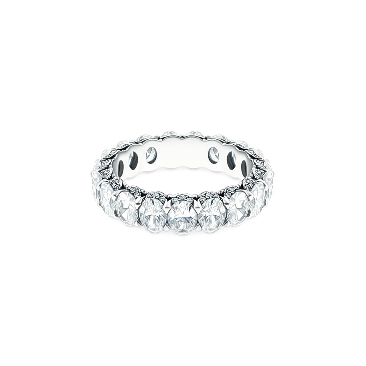HT263765 Tacori Oval Cut Diamond Eternity Band