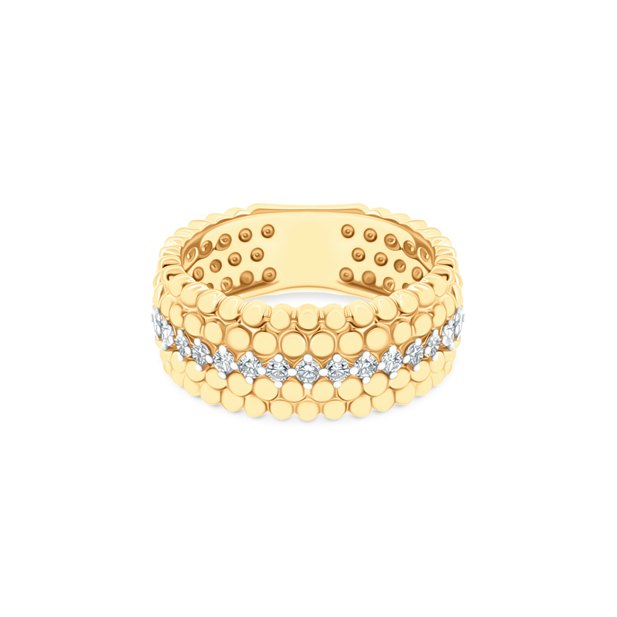 .28ct 14k Yellow Gold Diamond Ring, SKU 130-2080
