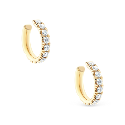 .41ct 14k Yellow Gold Diamond Ear Cuff, SKU 150-6539