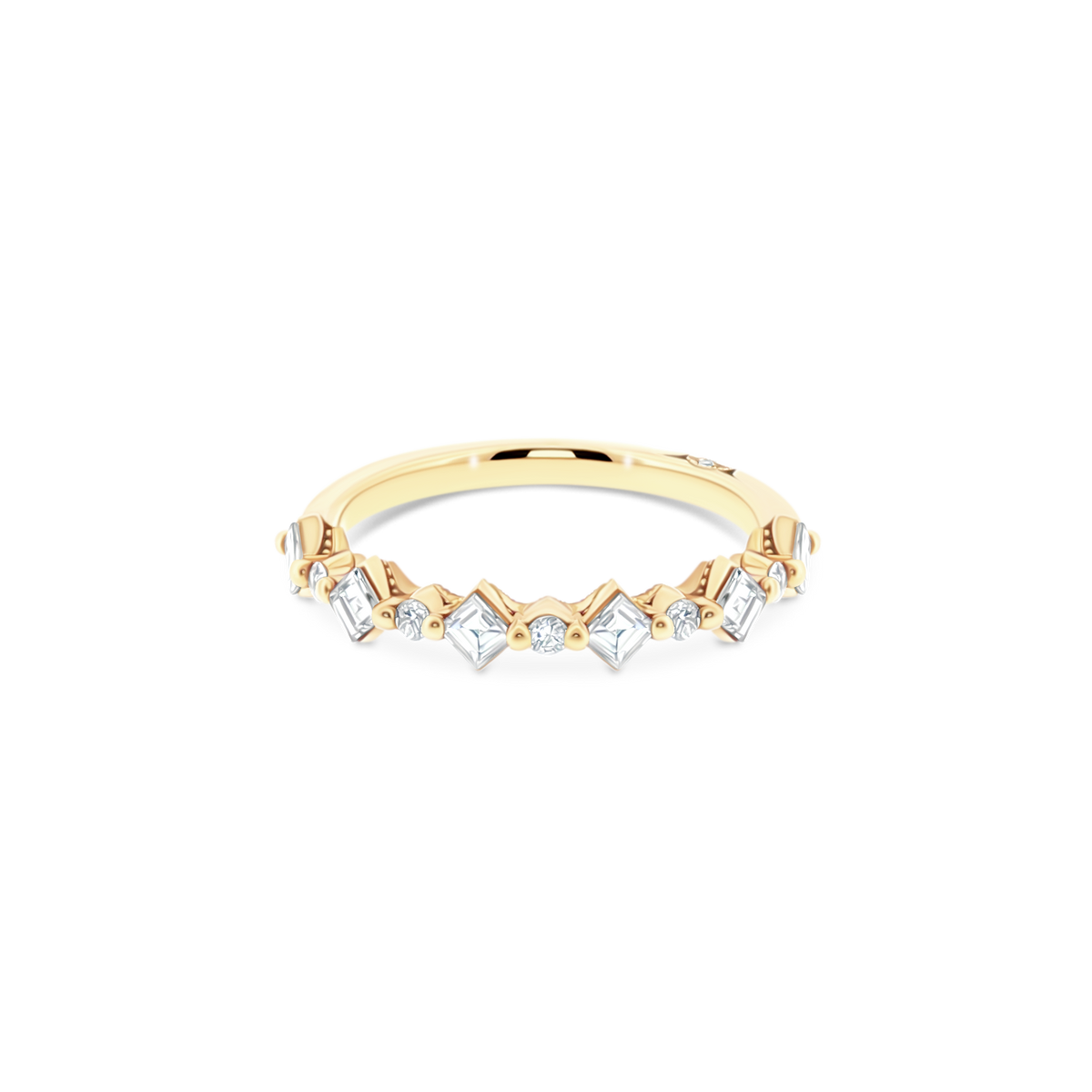 272937B12 Tacori Round Brilliant Cut Diamond Wedding Band