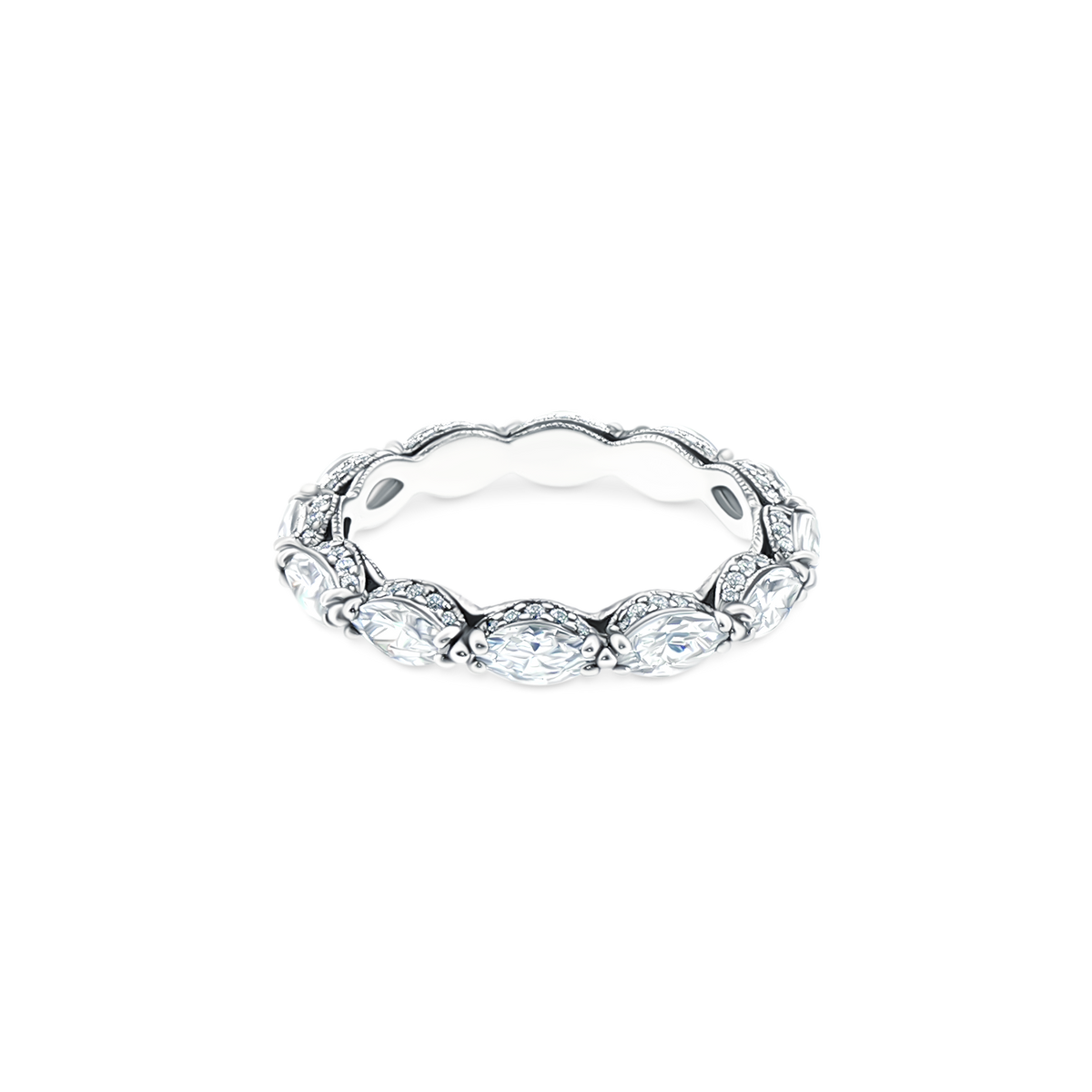 HT2660W65 Tacori Marquise Cut Diamond Eternity Band