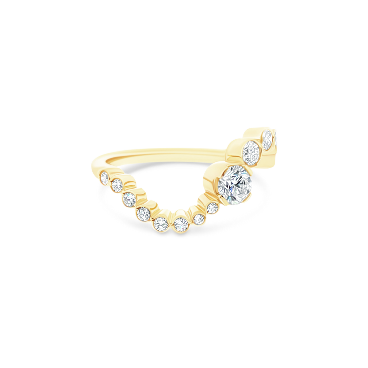 .79ct 14k Yellow Gold Diamond Ring, SKU 130-2073