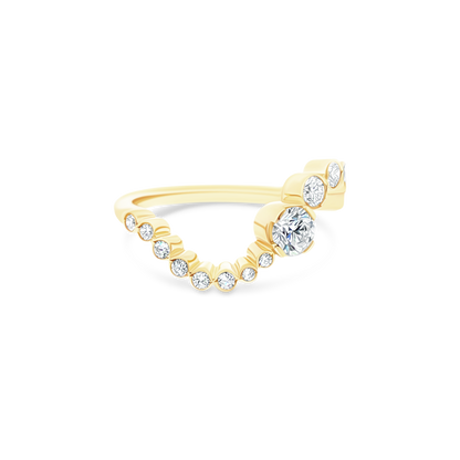 .79ct 14k Yellow Gold Diamond Ring, SKU 130-2073