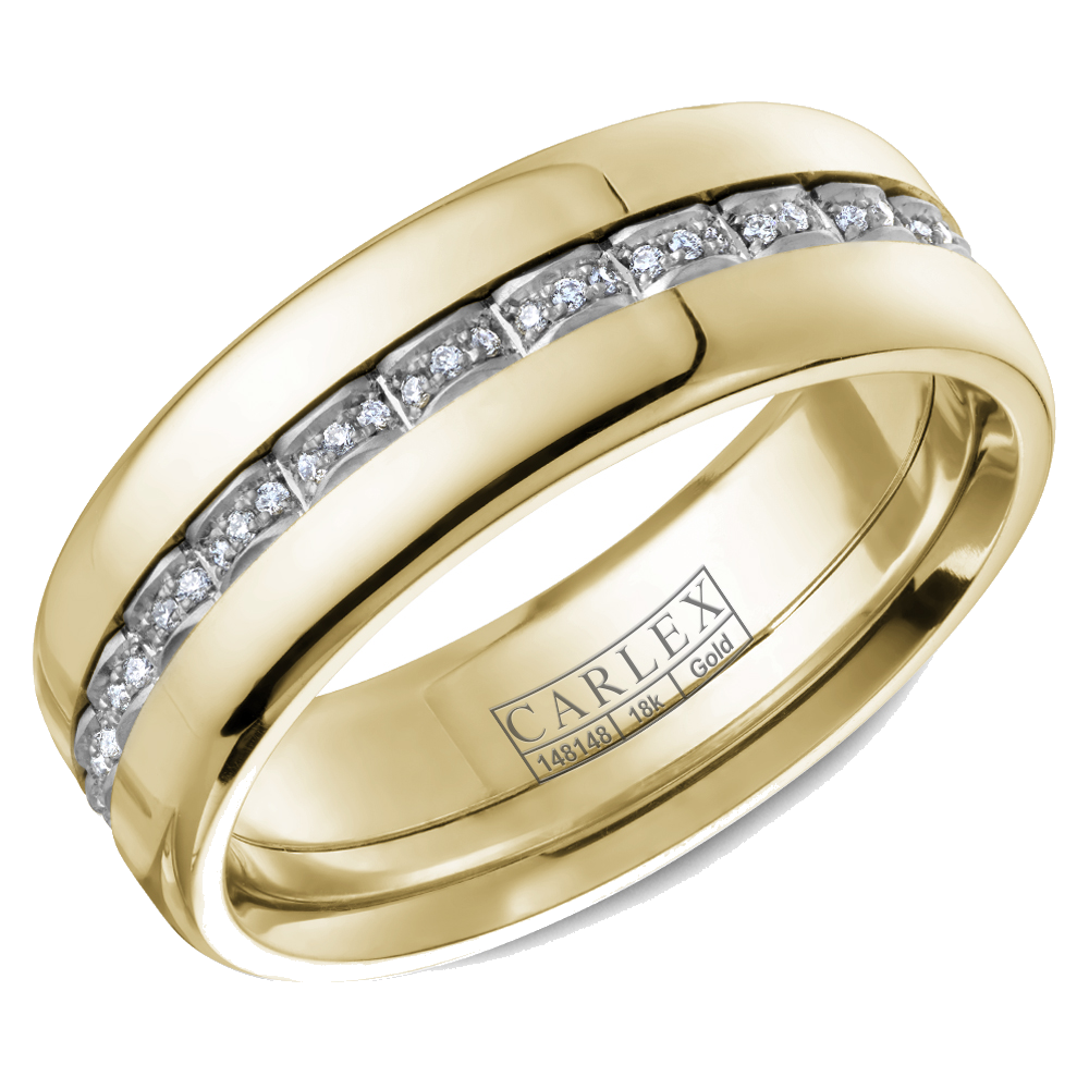 CX3-0050WY Crown Ring Men's Band
