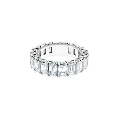 HT264165 Tacori Emerald Cut Diamond Eternity Band