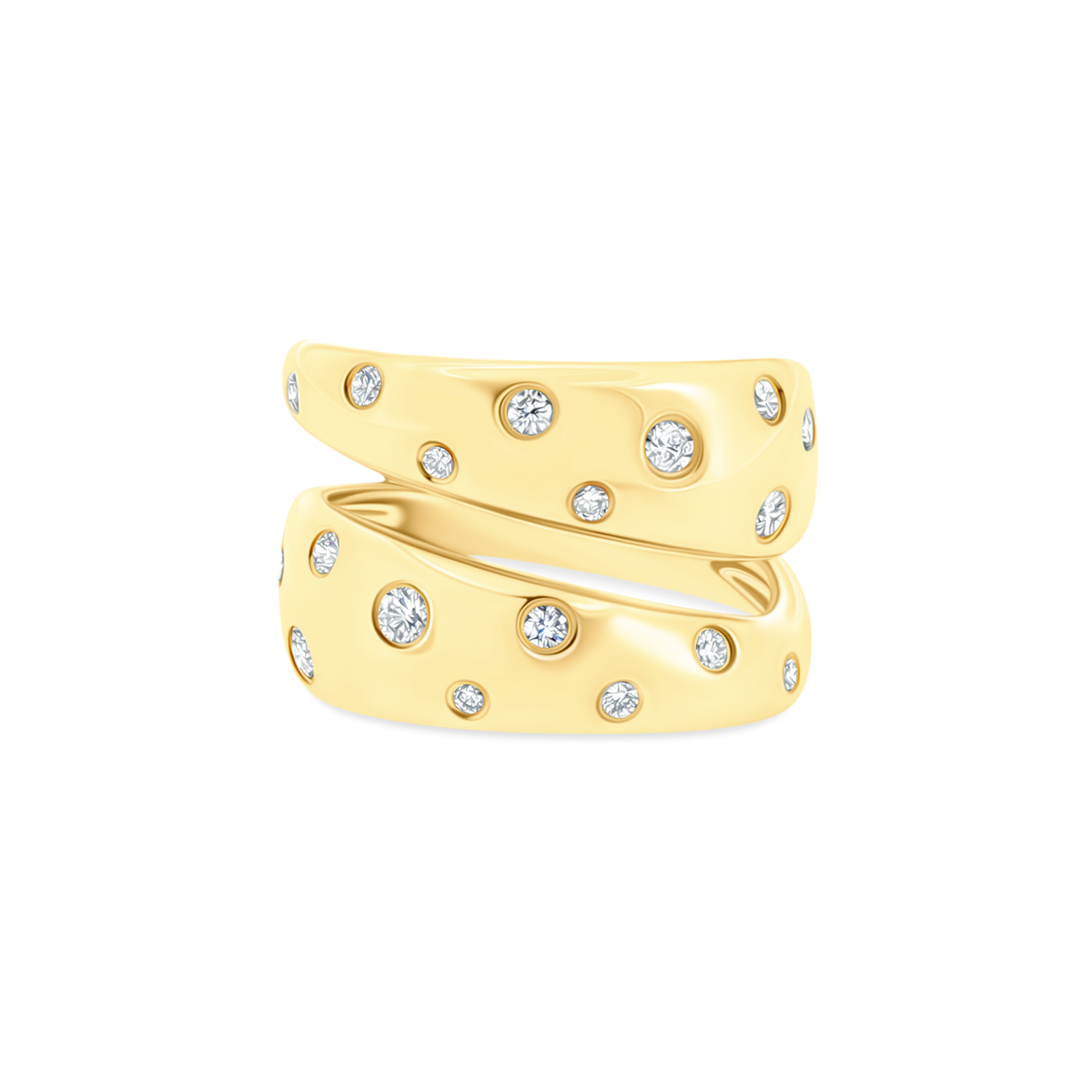 .37ct 14k Yellow Gold Diamond Ring, SKU 130-2078