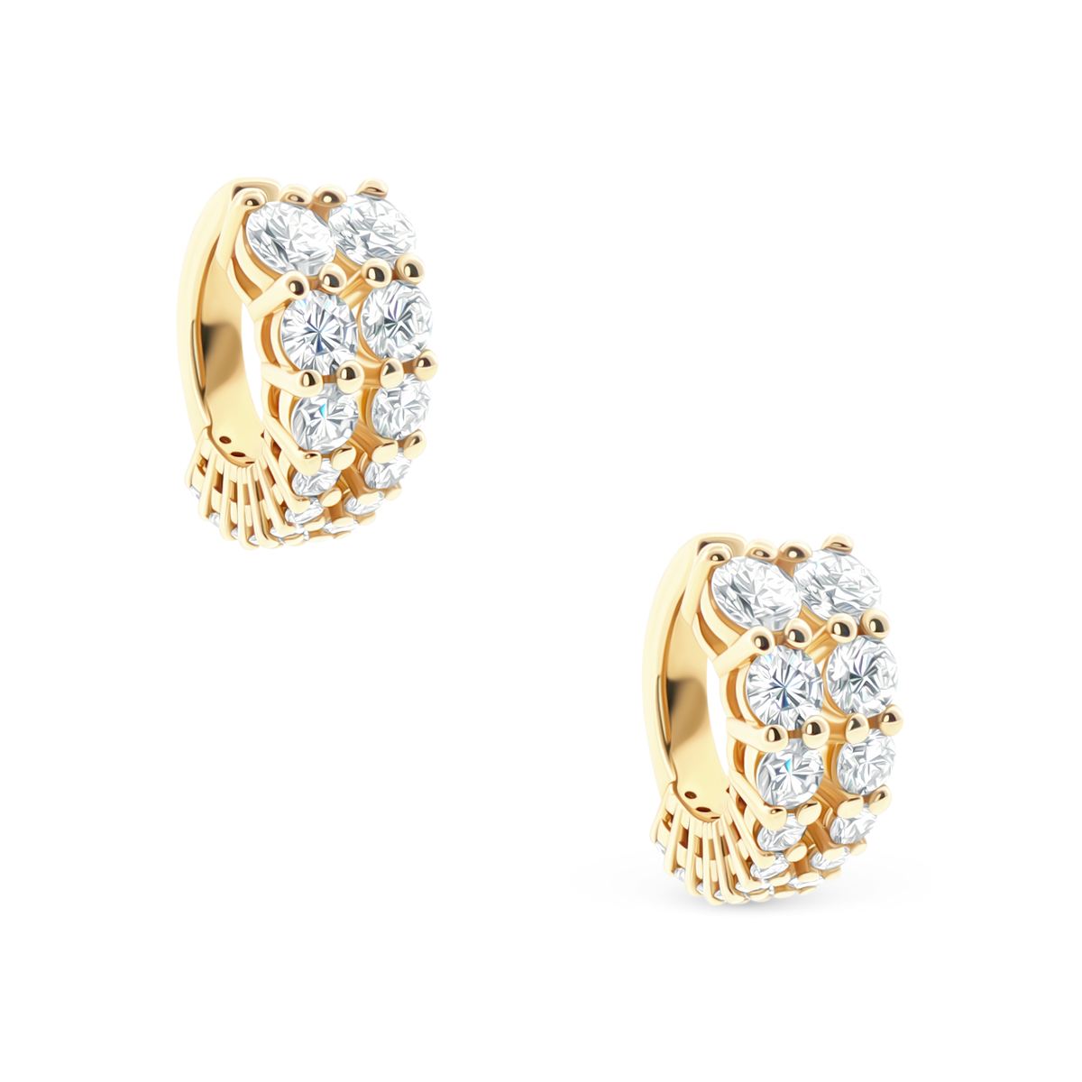 1.77ct 14k Yellow Gold Diamond Ear Cuff, SKU 150-6534