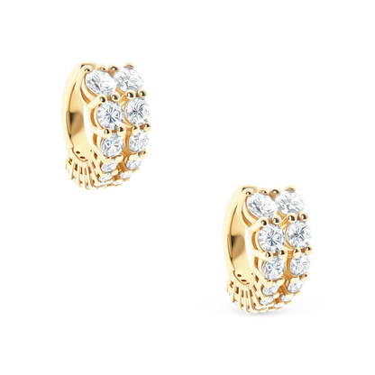 1.77ct 14k Yellow Gold Diamond Ear Cuff, SKU 150-6534