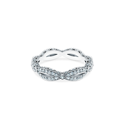 HT2528B Tacori Round Brilliant Cut Diamond Eternity Band