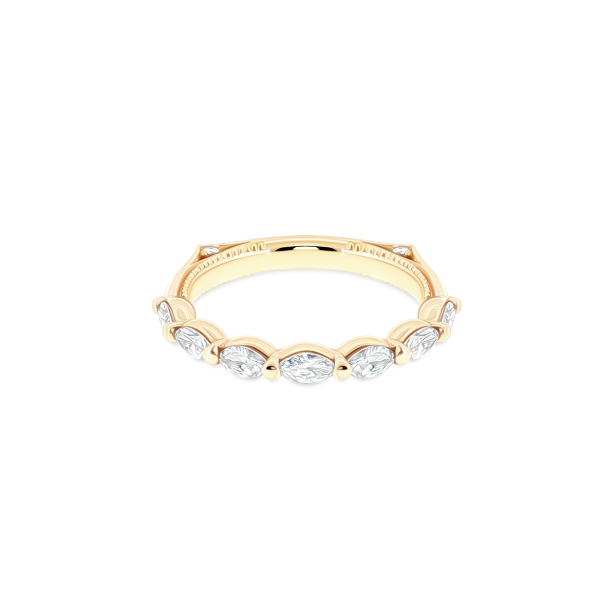 VNG-2205W Verragio Marquise Diamond Wedding Band