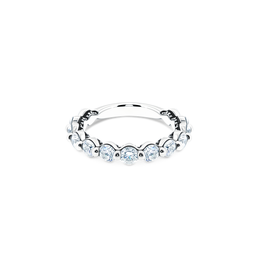 266634B34 Tacori Round Brilliant Cut Diamond Wedding Band