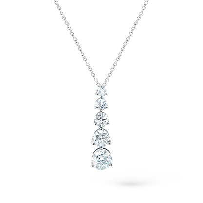 2.00ct 14k White Gold Diamond Pendant, SKU 160-5289