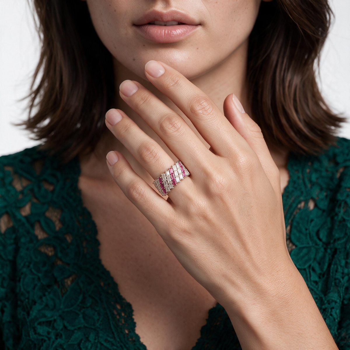Worn on model, SKU 200-1814