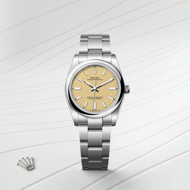 Oyster, 34 mm, Oystersteel