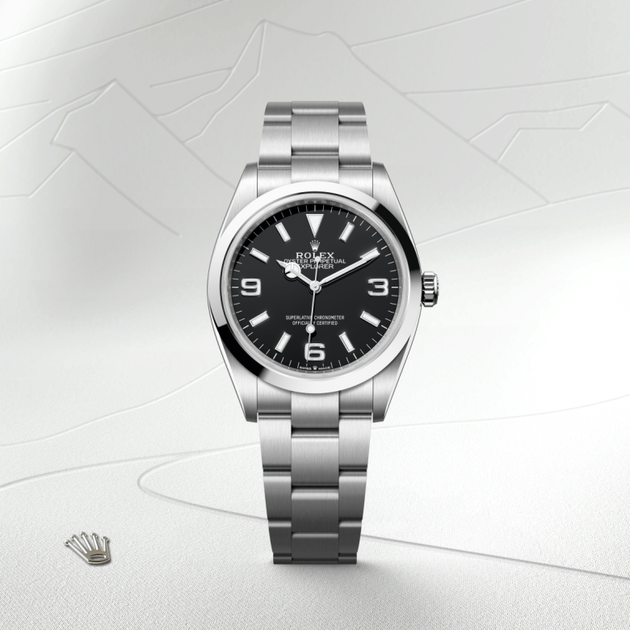  in Oystersteel, M124270-0001 - H.L. Gross Jewelers