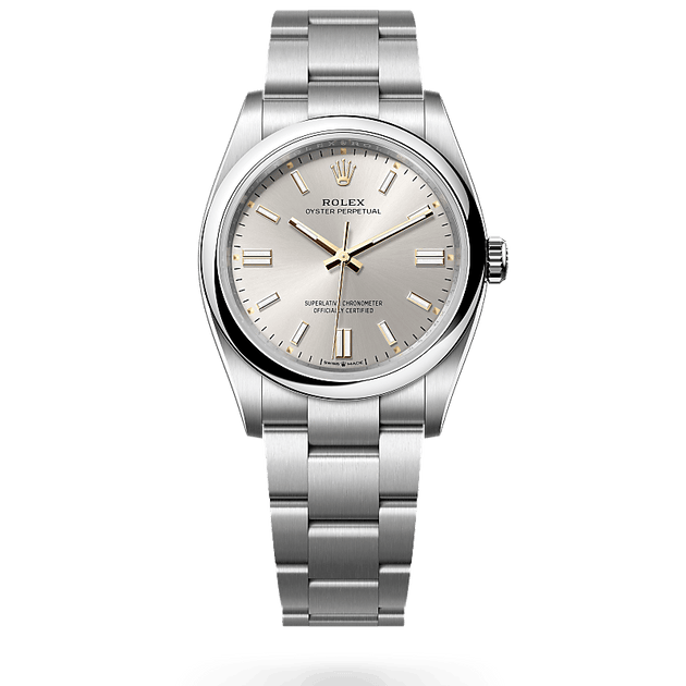  in Oystersteel, M126000-0001 - H.L. Gross Jewelers