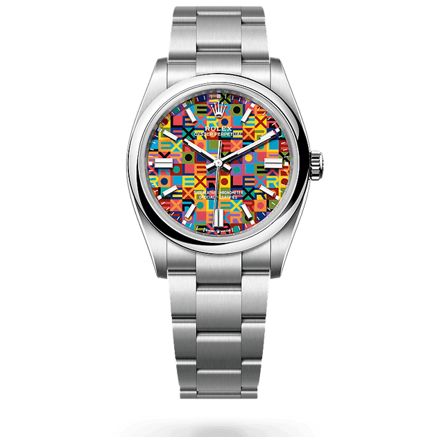  in Oystersteel, M126000-0016 - H.L. Gross Jewelers