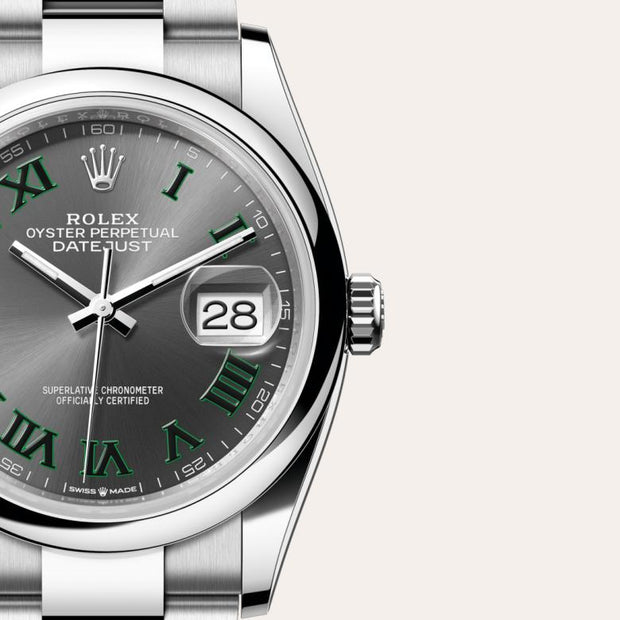 Oyster, 36 mm, Oystersteel