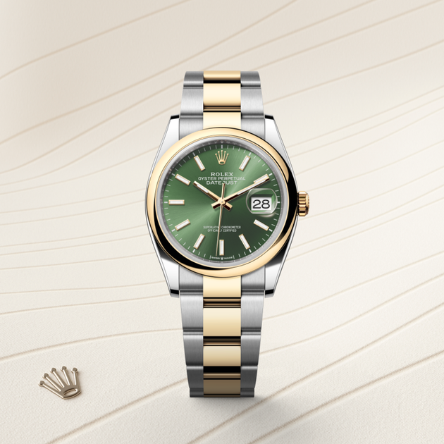  in Yellow Rolesor - combination of Oystersteel and yellow gold, M126203-0058 - H.L. Gross Jewelers