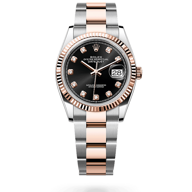  in Everose Rolesor - combination of Oystersteel and Everose gold, M126231-0020 - H.L. Gross Jewelers
