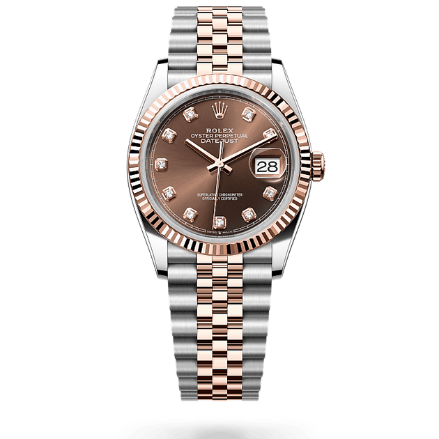  in Everose Rolesor - combination of Oystersteel and Everose gold, M126231-0053 - H.L. Gross Jewelers