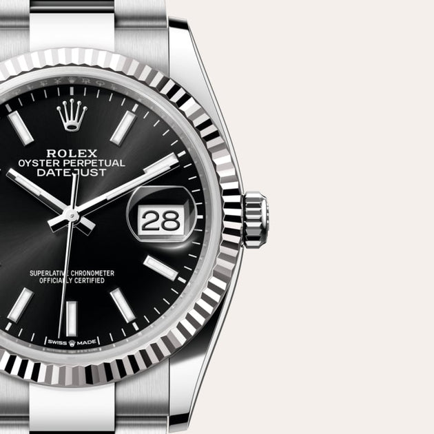  in White Rolesor - combination of Oystersteel and white gold, M126234-0016 - H.L. Gross Jewelers